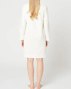 Femme Le Chat Chemise de nuit Teddy écrue