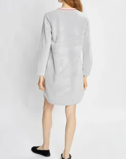 Sale Le Chat Chemise de nuit Teddy gris chiné