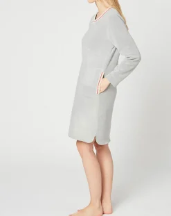 Sale Le Chat Chemise de nuit Teddy gris chiné