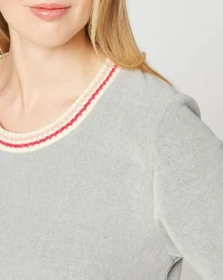 Sale Le Chat Chemise de nuit Teddy gris chiné