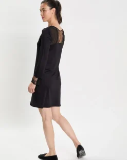 Clearance Le Chat Chemise de nuit Vivienne noire