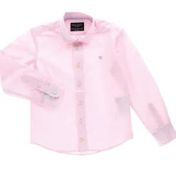 Enfant Hackett London Chemise en Coton imprimée rose - T.2/7A