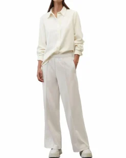 Best Marc O'Polo Chemise en flanelle manches ballons écrue