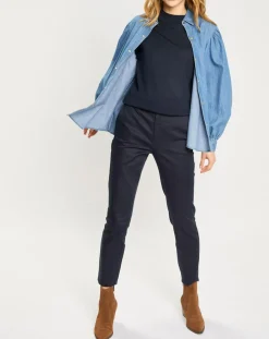 Femme Scotch & Soda Chemise en Jean bleue