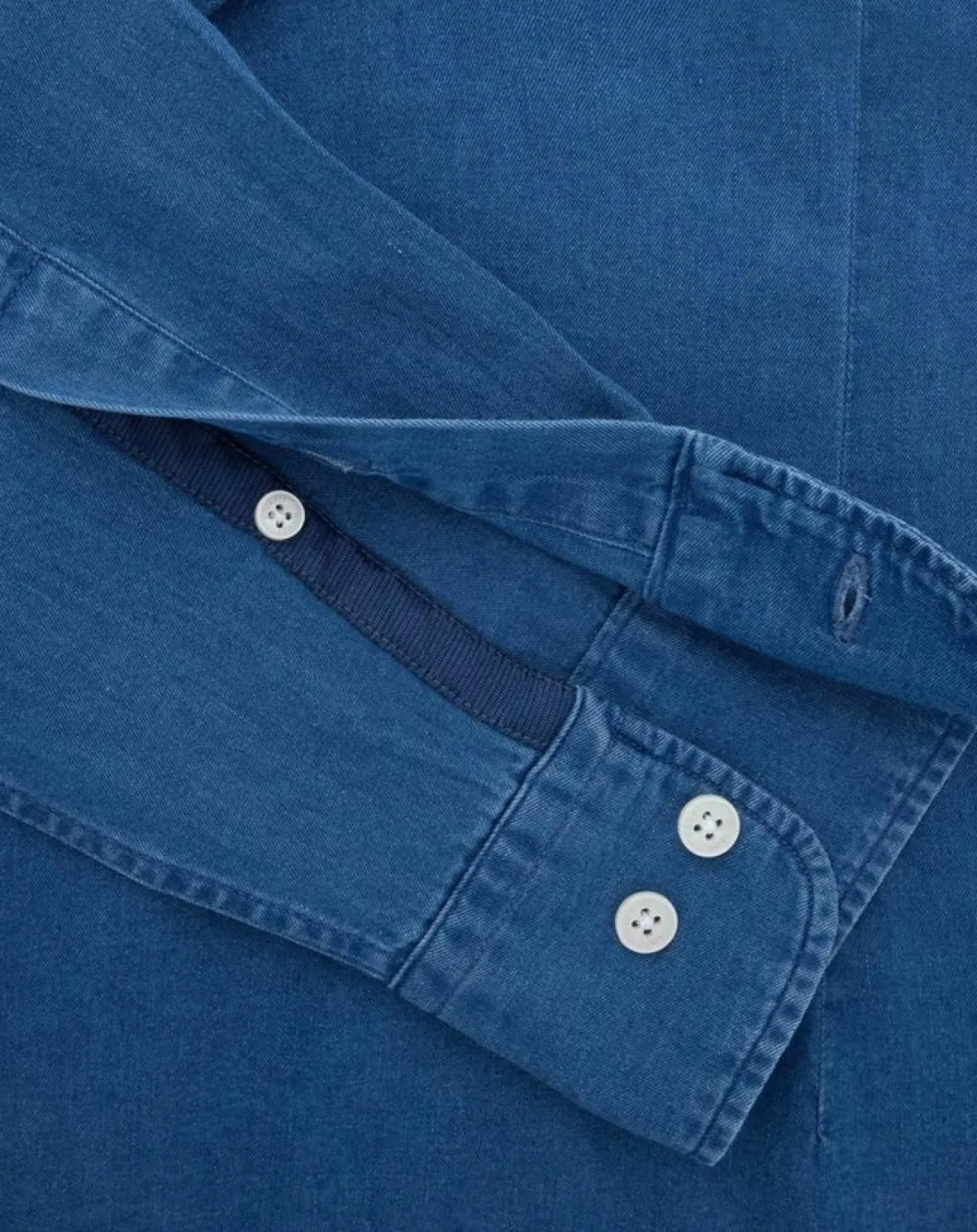 Homme Hackett London Chemise en Jean Slim Fit bleu moyen