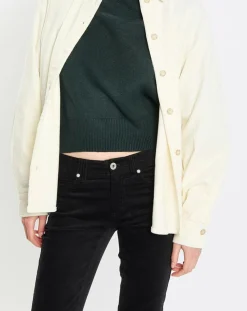 Online Marc O'Polo Chemise en Velours côtelé écrue