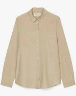 Best Marc O'Polo Chemise en Velours côtelé fin Milleraies beige