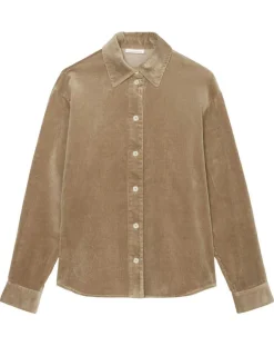 Hot Marc O'Polo Chemise en Velours côtelé marron