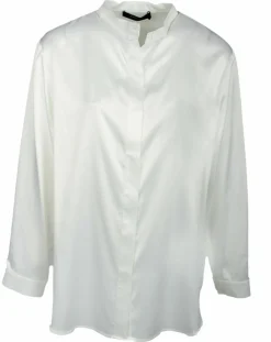 Femme Lauren Vidal Chemise fluide satinée Jena écrue