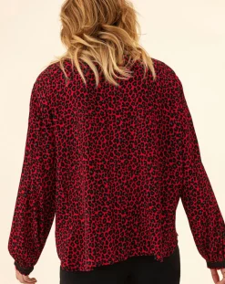 New Indies Chemise Gael leo rouge