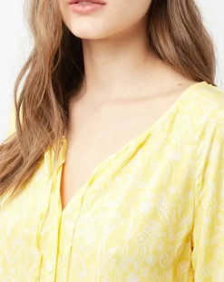 Femme Marc O'Polo Chemise imprimé floral jaune