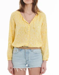 Femme Marc O'Polo Chemise imprimé floral jaune