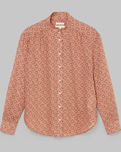 Discount Marc O'Polo Chemise imprimée all-over rouge