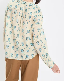 Online Marc O'Polo Chemise imprimée blanc/bleu