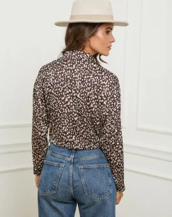 Femme L'Armoire de Suzette Chemise Leslie choco