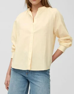 Clearance Marc O'Polo Chemise légère Fiona jaune