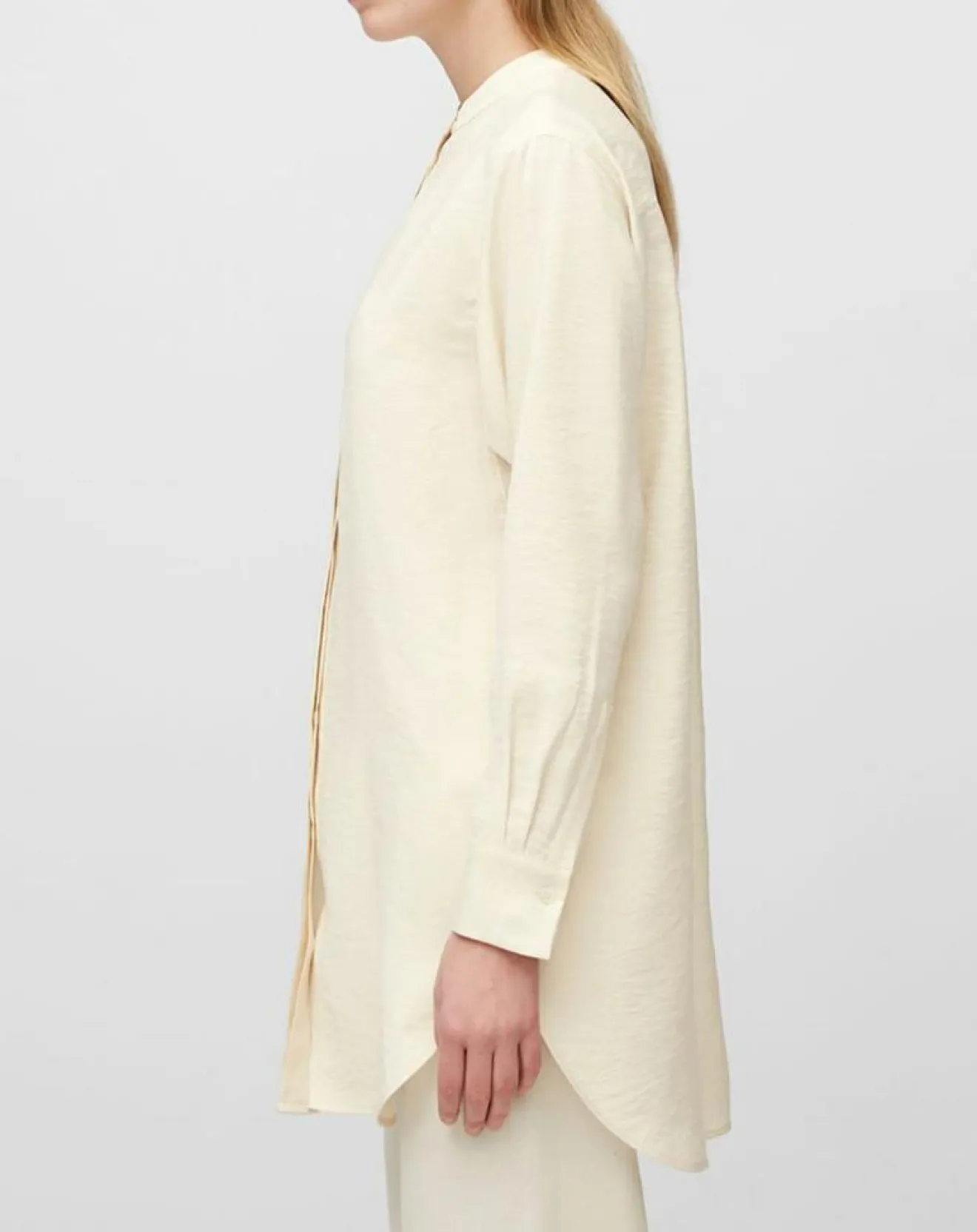 Femme Marc O'Polo Chemise longue écrue