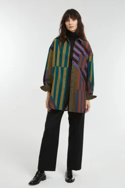 Femme Mapoesie Chemise Marcel Kaki