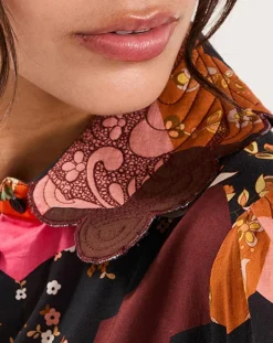 Outlet Manoush Chemise Médiéval Patchwork imprimée multicolore