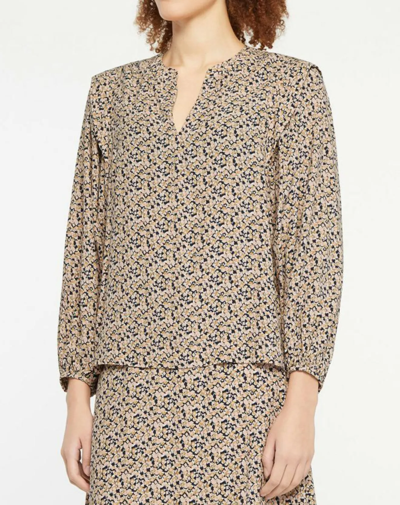 Galeries Lafayette Chemise Mimosa multicolore