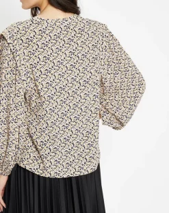 Galeries Lafayette Chemise Mimosa multicolore