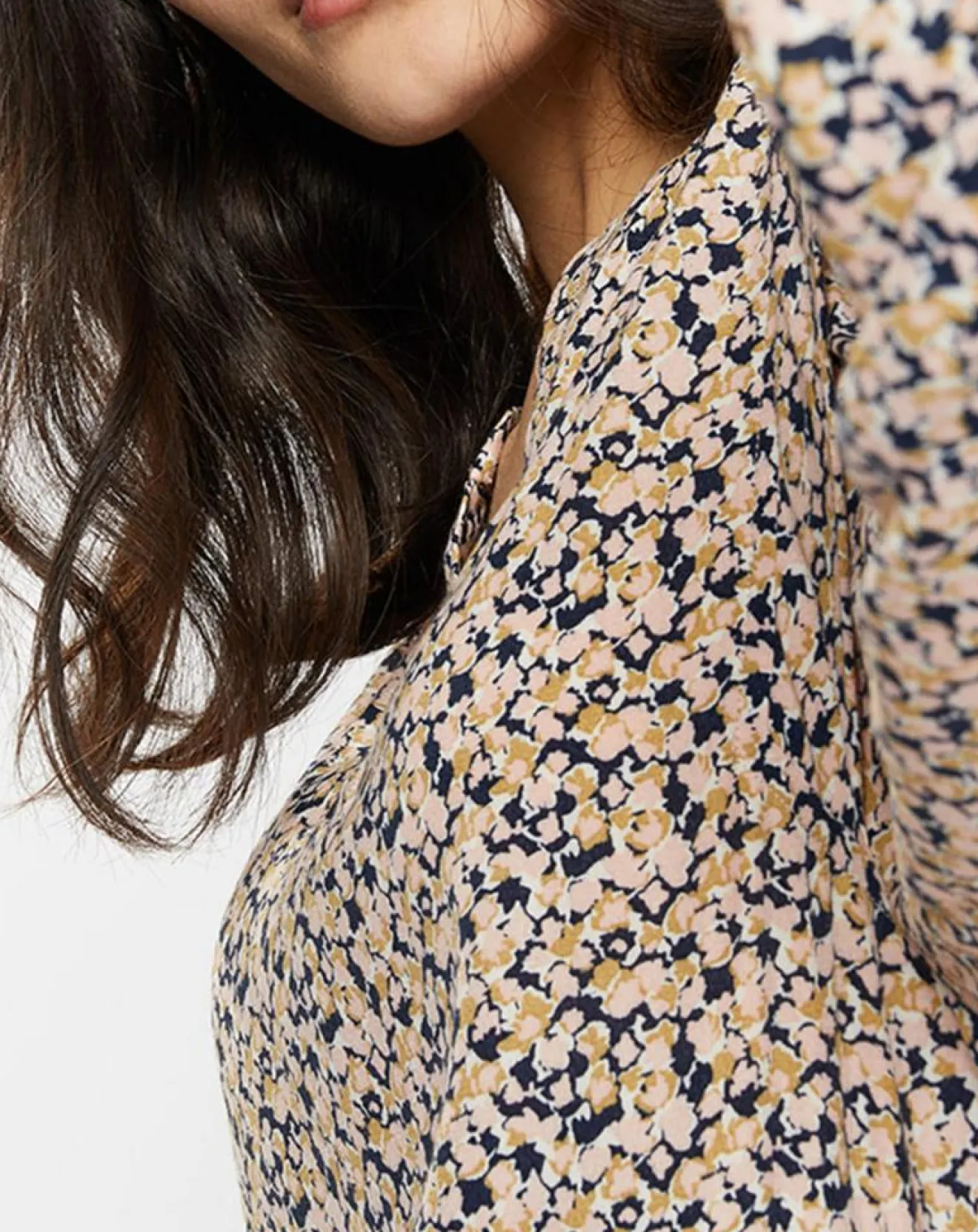 Galeries Lafayette Chemise Mimosa multicolore