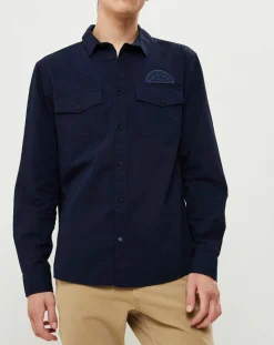 Homme Quiksilver Chemise Moden Tripster bleu marine