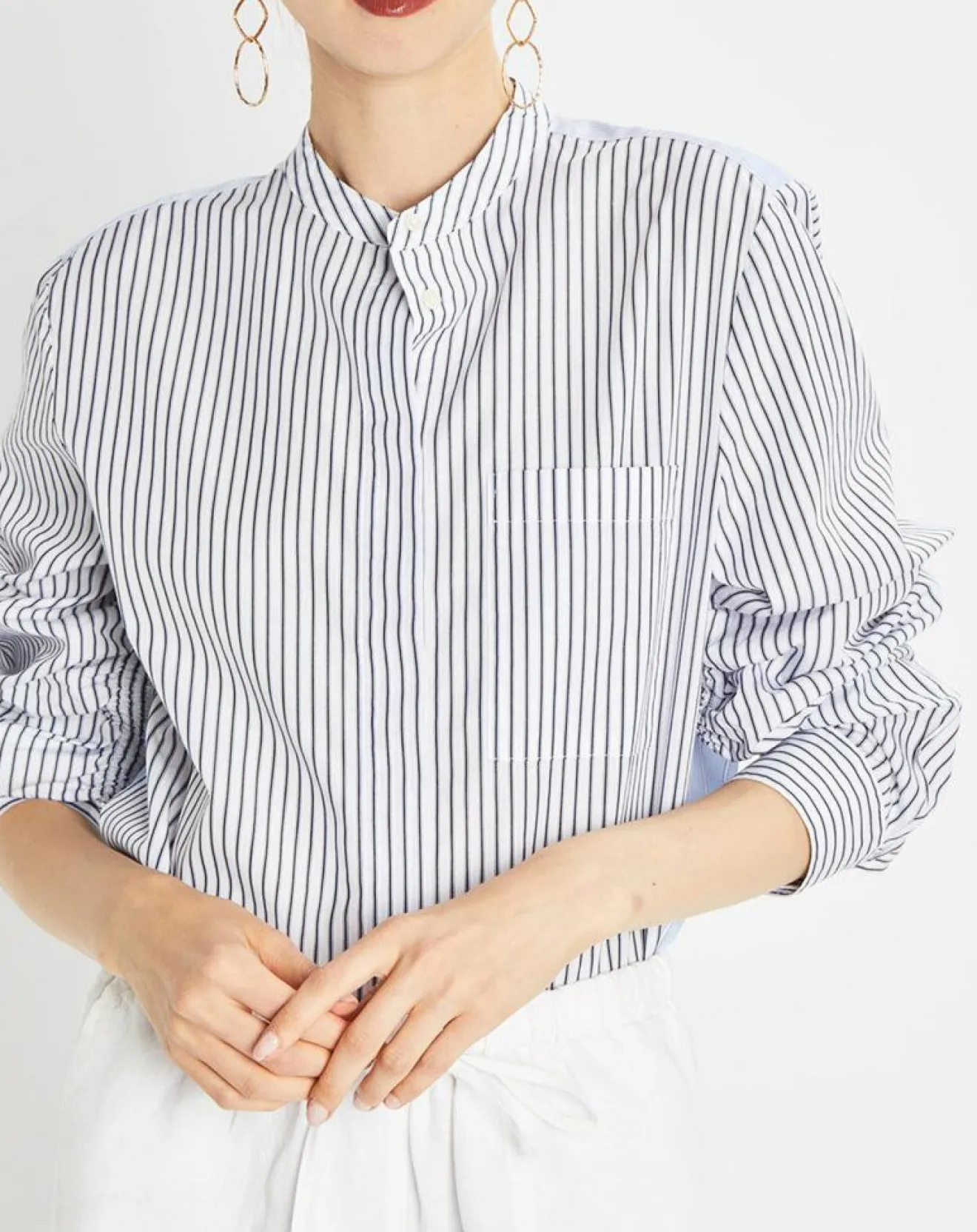 Best Marc O'Polo Chemise multi rayures blanc/bleu