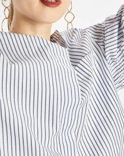 Best Marc O'Polo Chemise multi rayures blanc/bleu