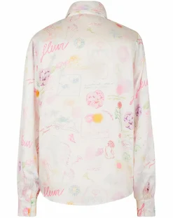 Femme Manoush Chemise Natacha Croquis imprimée écrue