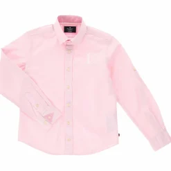 Enfant Hackett London Chemise Number en Coton logo brodé rose