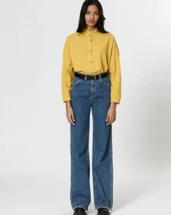 Femme The Korner Chemise Olivia jaune