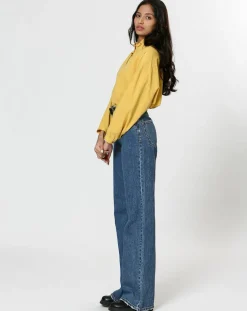 Femme The Korner Chemise Olivia jaune