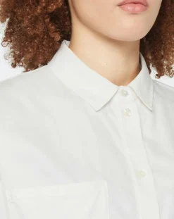 Femme Forte forte Chemise Oxford Avvitata écrue