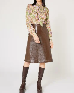 Femme Manoush Chemise Paisley imprimée rose/multicolore