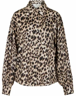 Best Manoush Chemise Panthère Coeur léopard