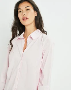 Femme Lauren Vidal Chemise Plume rose pâle