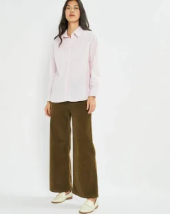 Femme Lauren Vidal Chemise Plume rose pâle