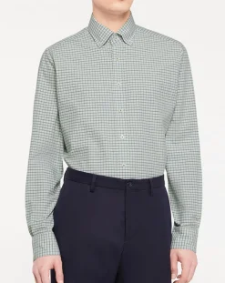 Online Hackett London Chemise Regular Fit à carreaux verte