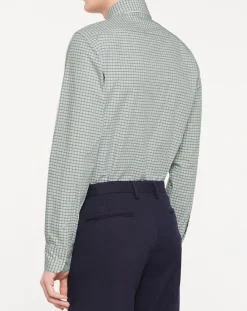 Online Hackett London Chemise Regular Fit à carreaux verte