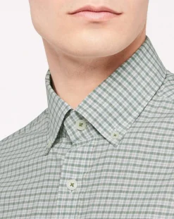 Online Hackett London Chemise Regular Fit à carreaux verte