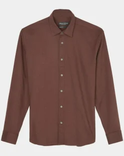 Sale Marc O'Polo Chemise Regular Fit chinée bordeaux
