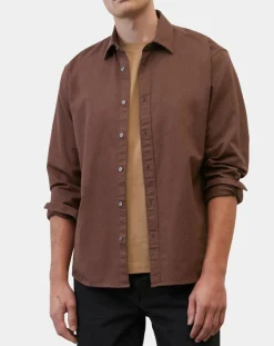 Sale Marc O'Polo Chemise Regular Fit chinée bordeaux