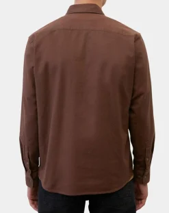 Sale Marc O'Polo Chemise Regular Fit chinée bordeaux