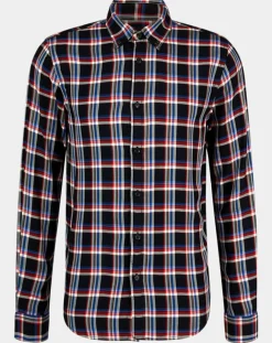 Homme Scotch & Soda Chemise Regular Fit Fantaisie à carreaux bleu/rouge