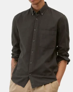 Online Marc O'Polo Chemise Regular Fit marron foncé