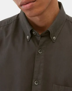 Online Marc O'Polo Chemise Regular Fit marron foncé