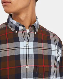 Best Gant Chemise Regular Fit Pop à carreaux marron/multicolore