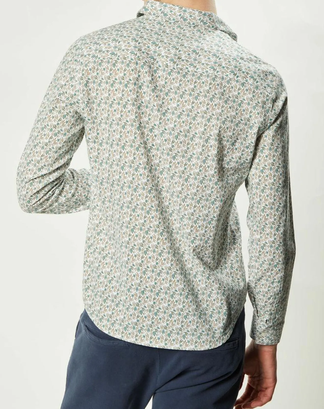 Online Harris Wilson Chemise regular Nancy en Popeline imprimée blanc /multicolore