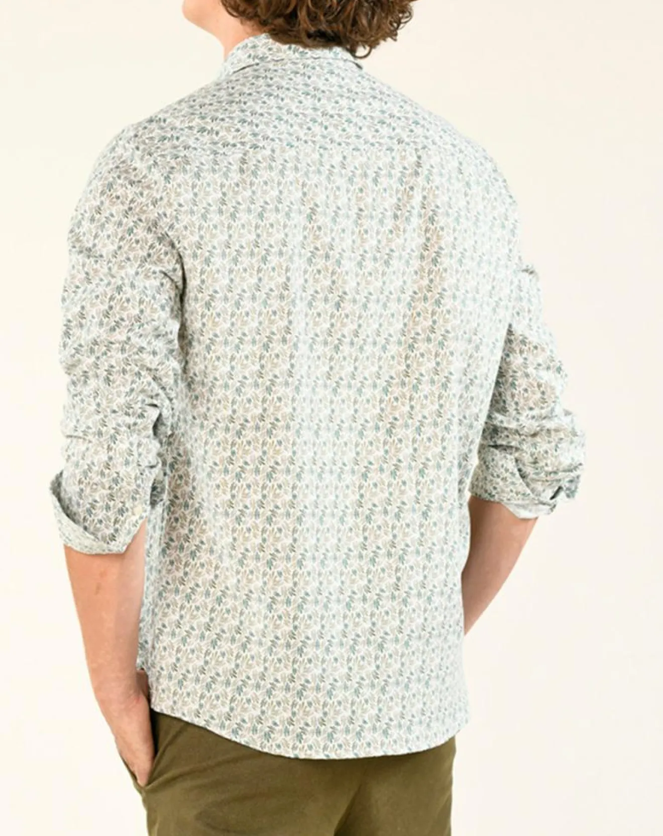 Online Harris Wilson Chemise regular Nancy en Popeline imprimée blanc /multicolore